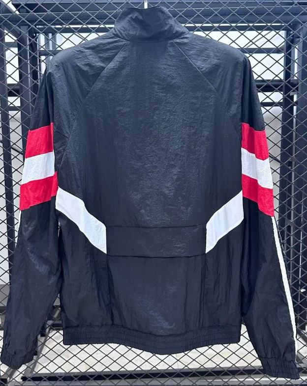 25/26 Manchester United Navy Full Zipper Windbreaker - Image 3