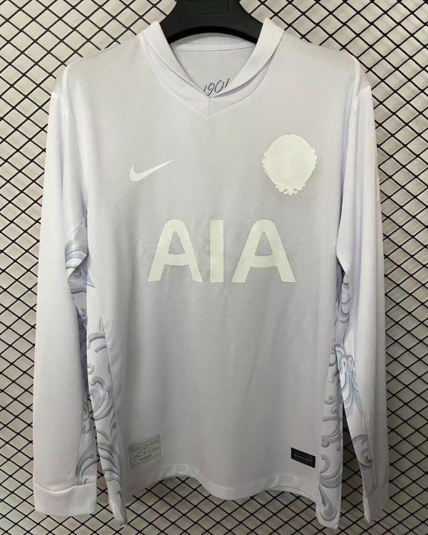 25/26 Tottenham Hotspur 125Th Anniversary White Long Sleeve Jersey