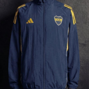 2026 Boca Juniors Black Jacket Windbreaker
