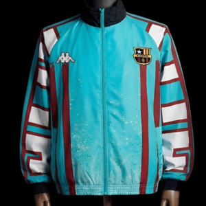 1996/97 Vintage Style Barcelona BARCA#9 Jacket Windbreaker