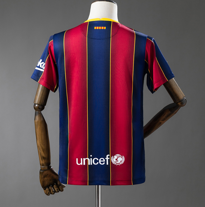 Barcelona 20/21 Home Retro Jersey - Image 3