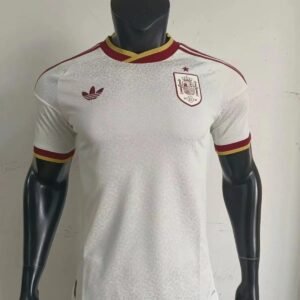 2026 Correct version Player Version Spain Away Off-White Jersey