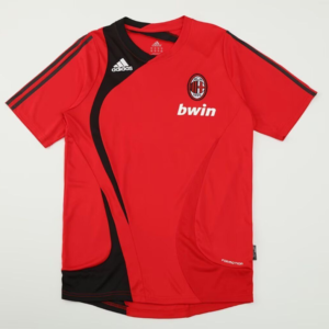 AC Milan 07-08 red training shirts