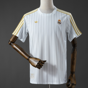 Real Madrid Terrace Icons T-Shirt White Gold