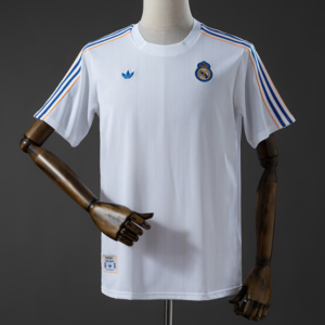 Real Madrid Terrace Icons T-Shirt White Blue