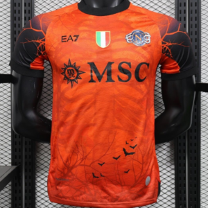 Player Version 2627 Napoli Halloween Orange Jersey-Glow In Dark