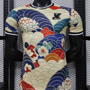 Player Version 2026 Japan Cream with Ukiyo-e Wave Adidas Originals Special Edition Jersey