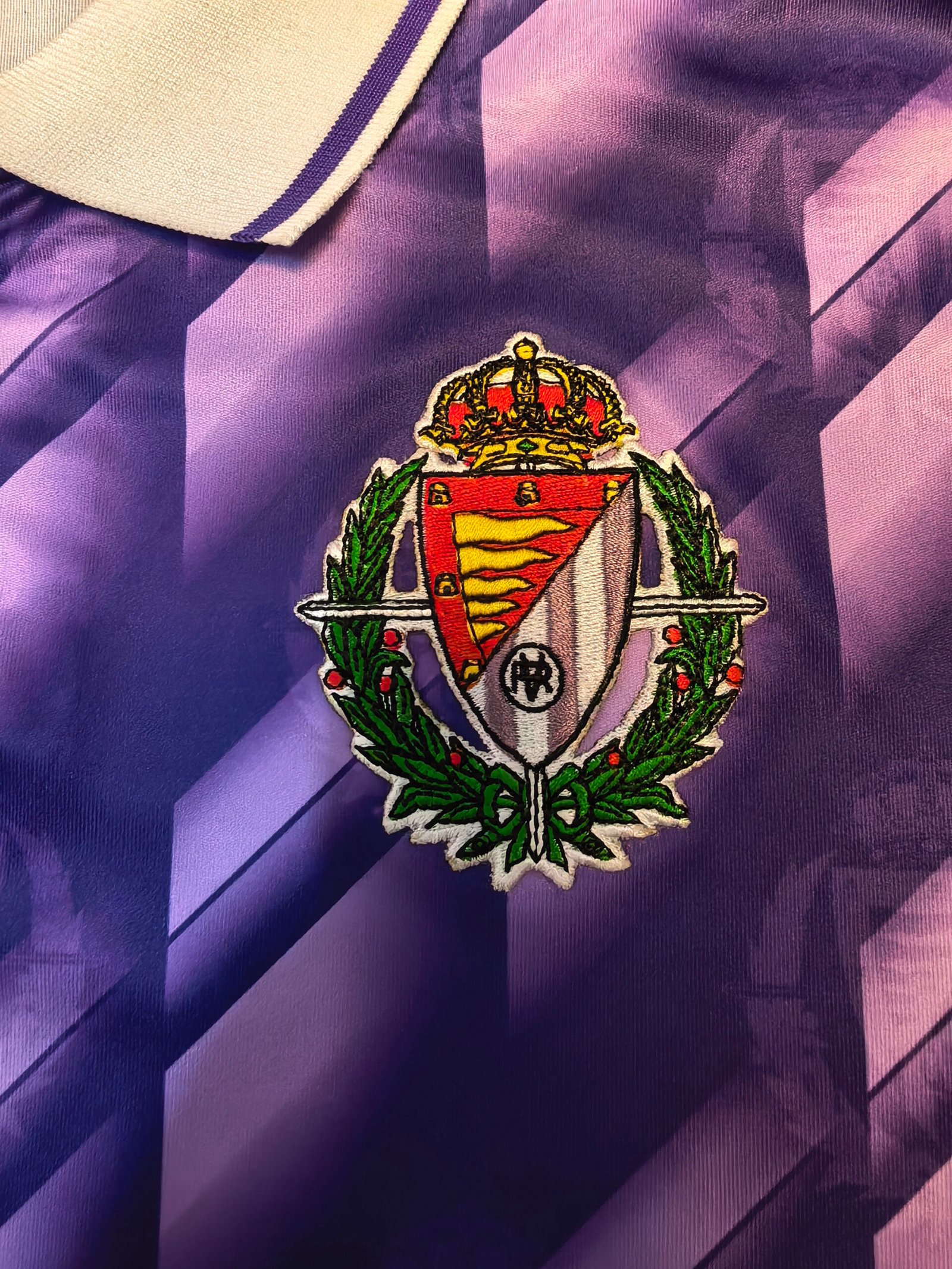 25/26 Royal Valladolid retro jersey original version S-4XL - Image 3