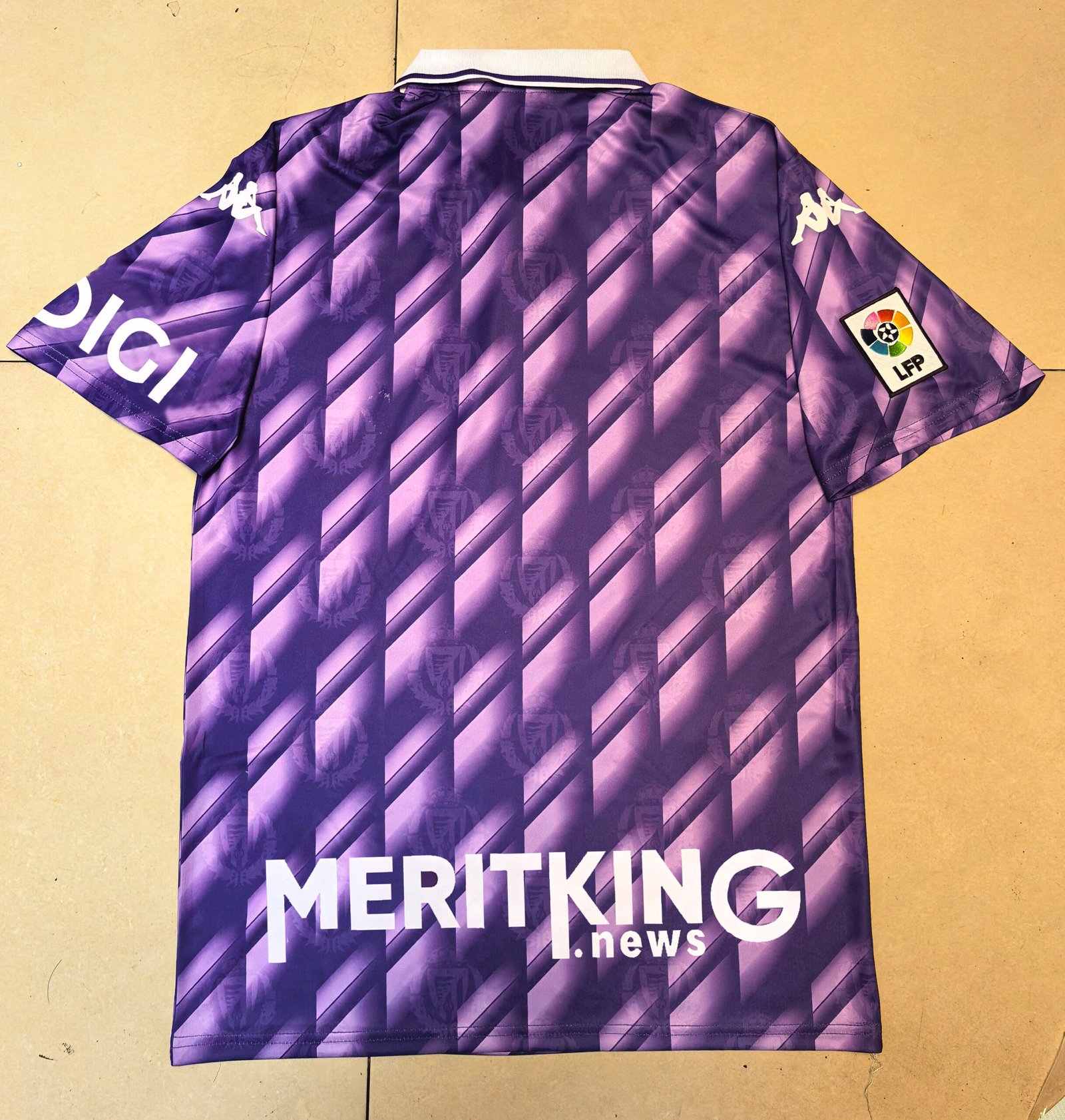 25/26 Royal Valladolid retro jersey original version S-4XL - Image 2