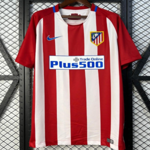 16/17 Retro Atletico Madrid Home Jersey