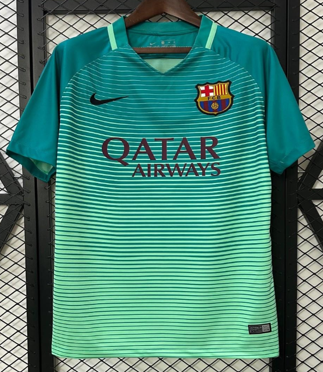16/17 Retro Barcelona Third Jersey