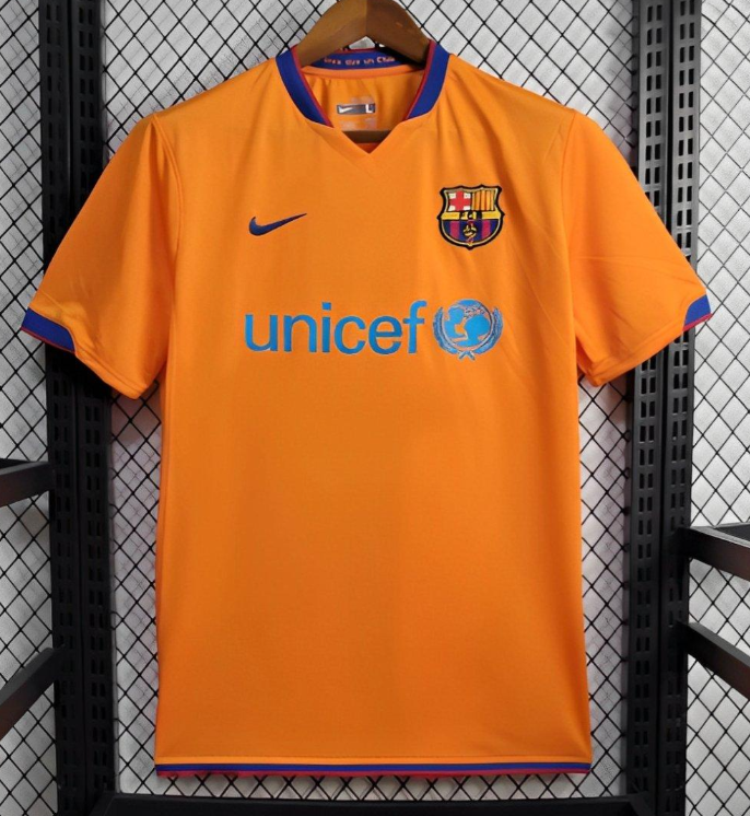 06/07 Retro Barcelona Away Jersey