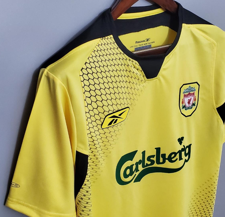 Retro 04/05 Liverpool away Soccer Jersey - Image 6