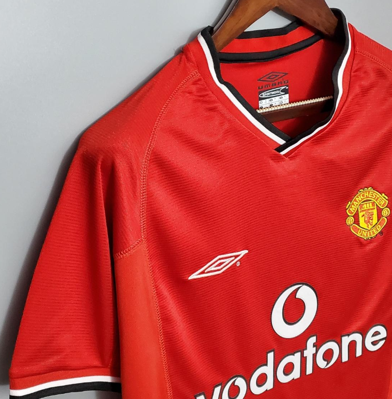 Retro 00/01 Manchester United home Soccer Jersey - Image 6