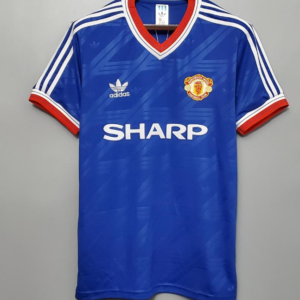 Retro 86/88 Manchester United third away Soccer Jersey