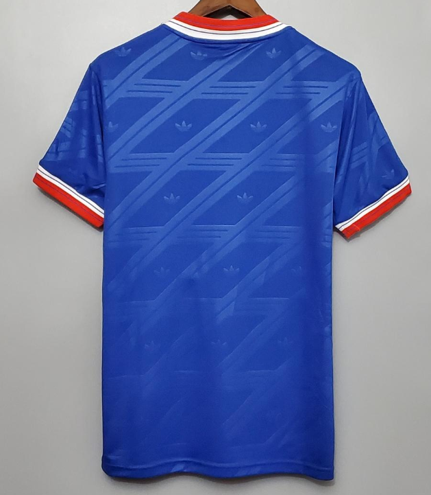 Retro 86/88 Manchester United third away Soccer Jersey - Image 9