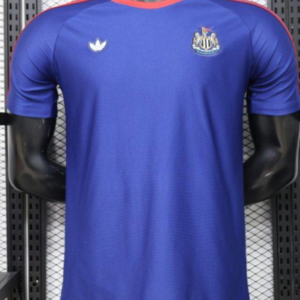 Player Version 26/27 Newcastle United Blue 1990 Vintage Remake Short Sleeve Away Jersey