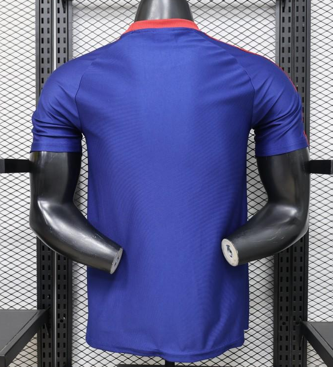 Player Version 26/27 Newcastle United Blue 1990 Vintage Remake Short Sleeve Away Jersey - Image 3