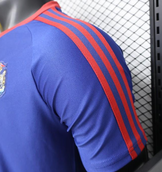 Player Version 26/27 Newcastle United Blue 1990 Vintage Remake Short Sleeve Away Jersey - Image 8