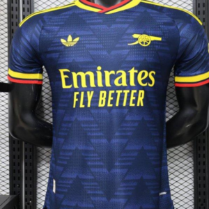 Player Version 26/27 Arsenal Navy Blue with Geometric Pattern Third Jersey