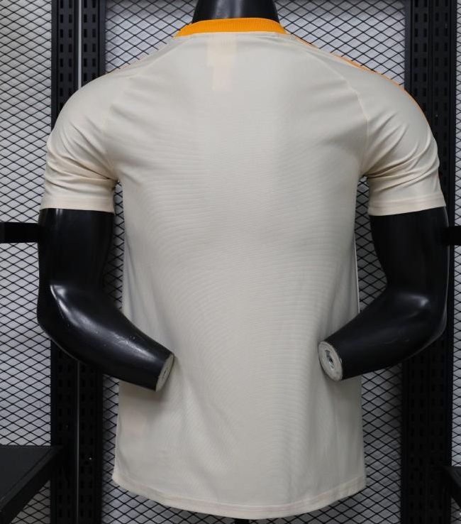 Player Version 26/27 Bayern Munich Cream White 1990 Vintage Remake Short Sleeve Jersey - Image 3