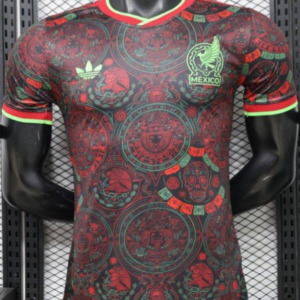 Player Version 2026 Mexico Black with Aztec Calendar & Day of the Dead Special Edition Jersey