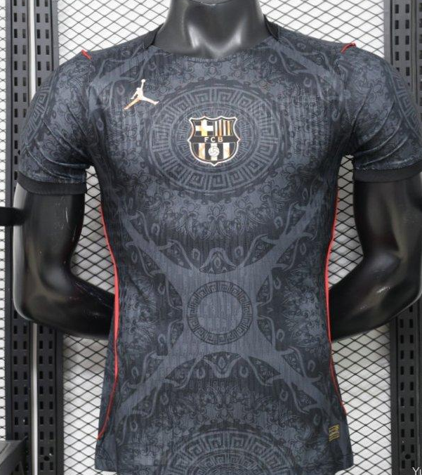 Player Version 26/27 FC Barcelona Dark Black & Red Special Edition Jersey