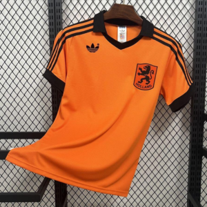 1980 Retro Netherlands Home Jersey