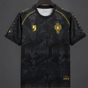 2026 Portugal Comma Football The Siu Heritage Black Jersey World Cup Edition