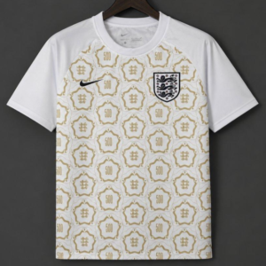 2026 England Women's 500th Game White Special Edition Training Jersey