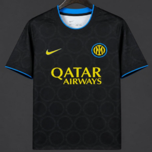 26/27 Inter Milan Academy Pro Pre-Match Black/Yellow Jersey