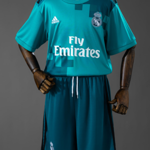 Real Madrid 17/18 Third Away Retro Kids Kit Jersey