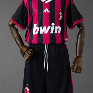 AC Milan 09/10 Home Retro Kids Kit Jersey