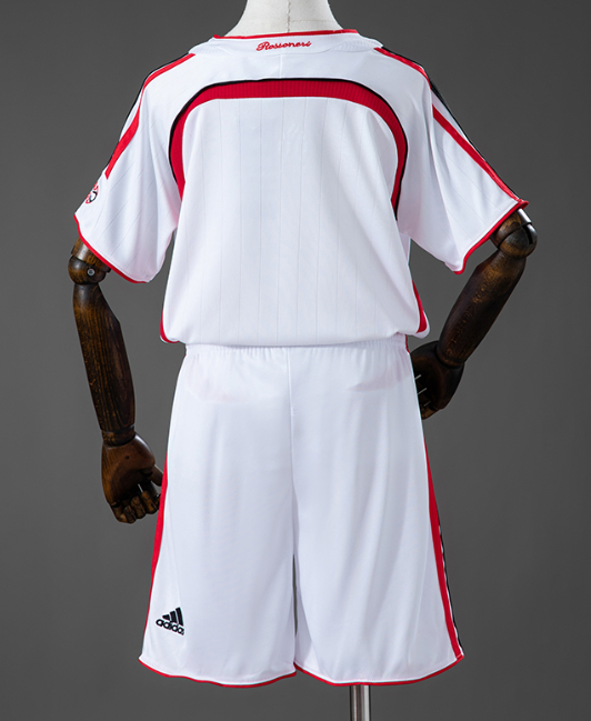 AC Milan 06/07 Away Retro Kids Kit Jersey - Image 2