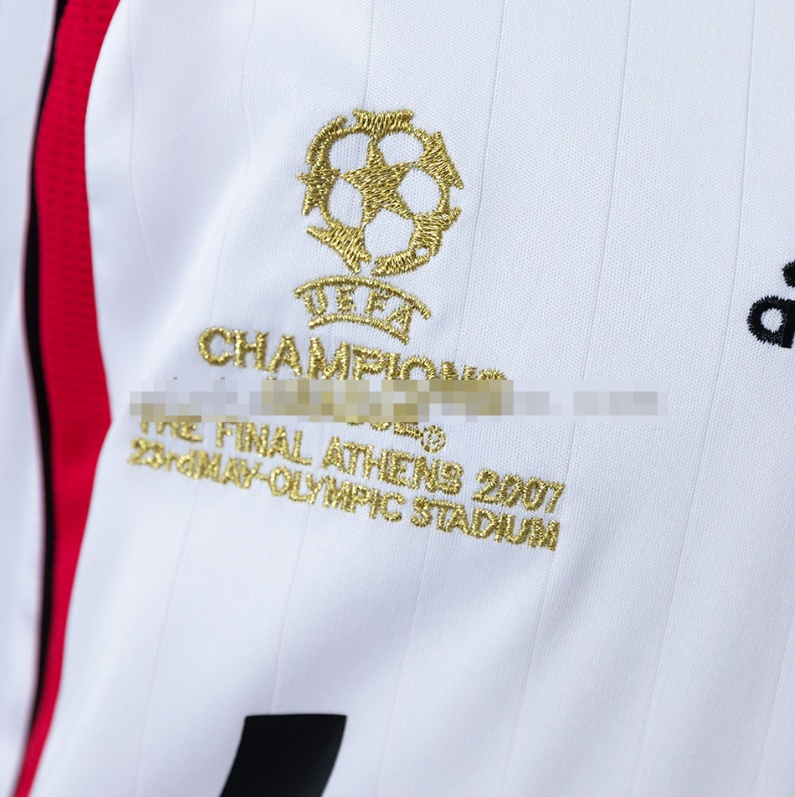 AC Milan 06/07 Away Retro Kids Kit Jersey - Image 8