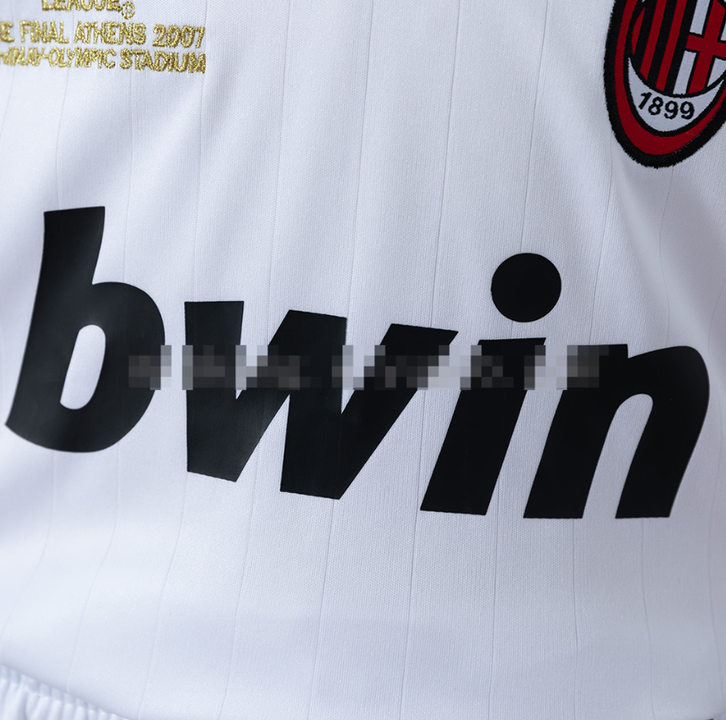 AC Milan 06/07 Away Retro Kids Kit Jersey - Image 11