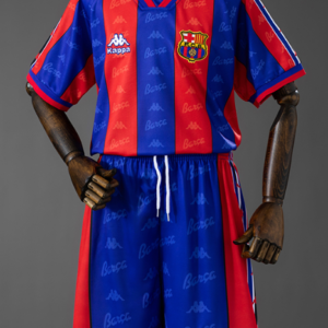 Barcelona 96/97 Home Retro Kids Kit Jersey