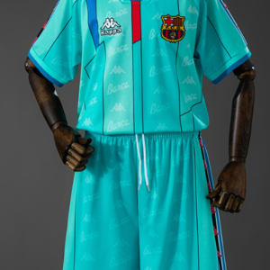 Barcelona 96/97 Away Retro Kids Kit Jersey