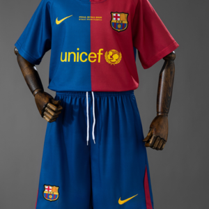 Barcelona 08/09 Home Retro Kids Kit Jersey