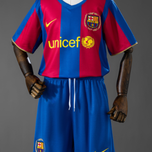 Barcelona 07/08 Home Retro Kids Kit Jersey