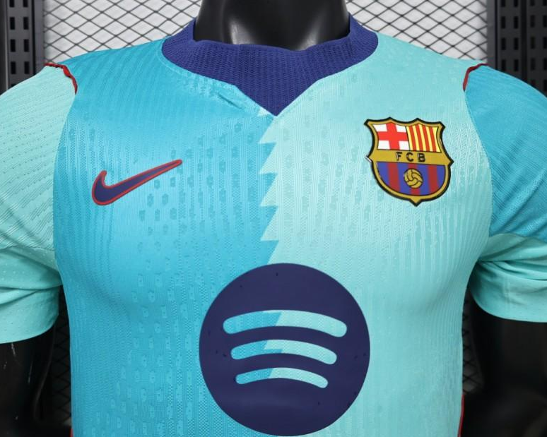 Player Version 26/27 FC Barcelona Teal & Aqua BlueThird Jersey - Image 5