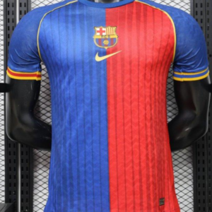 Player Version 26/27 FC Barcelona Royal Blue & Garnet Red Vertical Stripes Special Edition Jersey