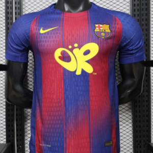 Player Version 25/26 FC Barcelona Royal Blue & Garnet Red Special Edition Jersey