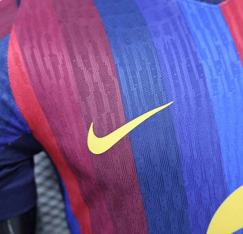 Player Version 26/27 FC Barcelona Deep Blue & Red Stripe Home Jersey - Image 5