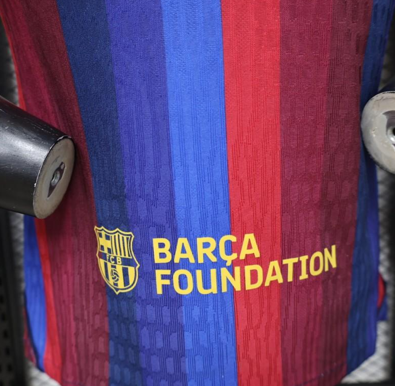 Player Version 26/27 FC Barcelona Deep Blue & Red Stripe Home Jersey - Image 7