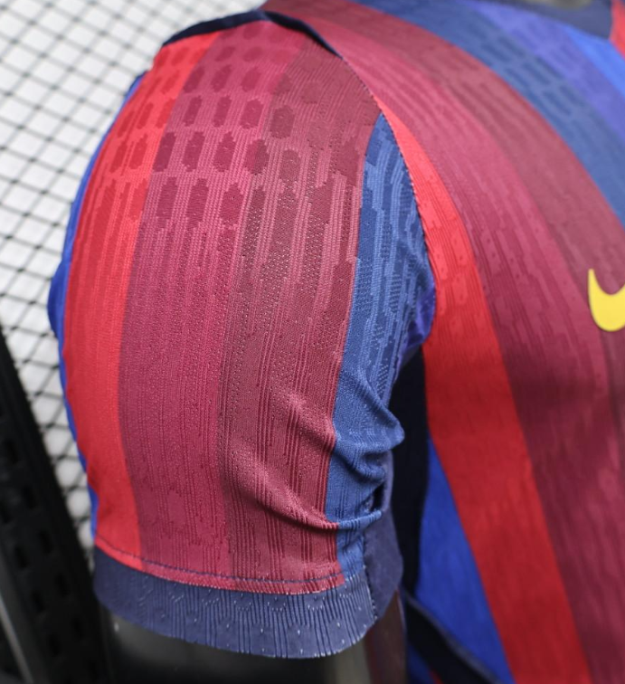 Player Version 26/27 FC Barcelona Deep Blue & Red Stripe Home Jersey - Image 12