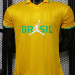 Player Version 2026 Brazil × Jordan Brand Yellow Special Edition Home Jersey