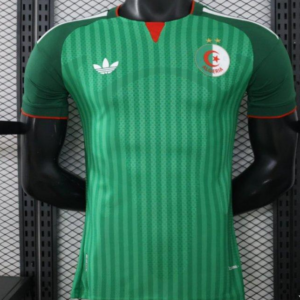 Player Version 26/27 Algeria Green Stripe V-Neck Special Edition Jersey