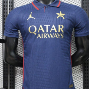Player Version 26/27 PSG Blue Polo Collar Jersey