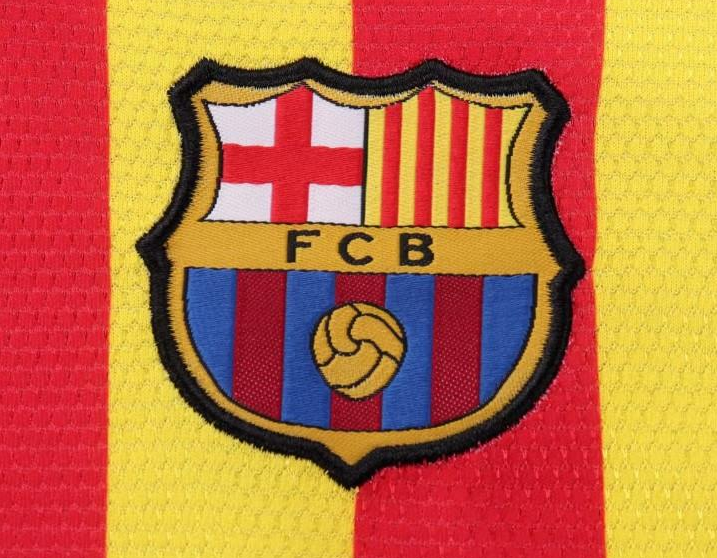Retro Kids 13/14 FC Barcelona Away Jersey - Image 3